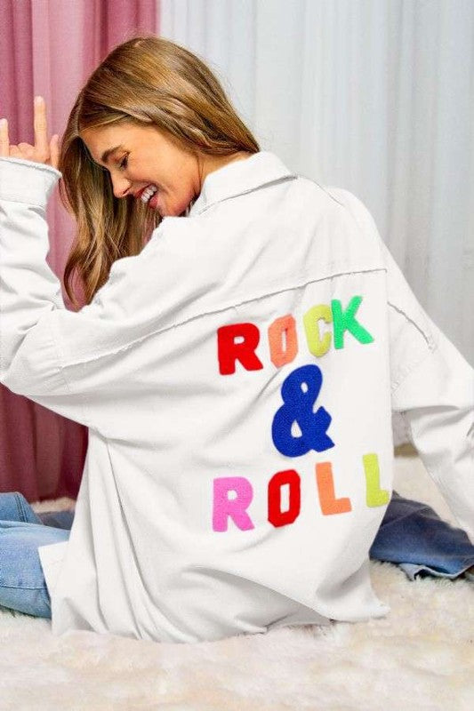 
                      
                        Loralie Multi Rock & Roll Shacket
                      
                    