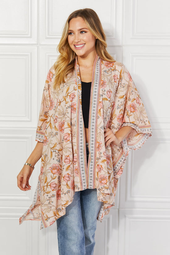 Floral Leaf Chic Kimono