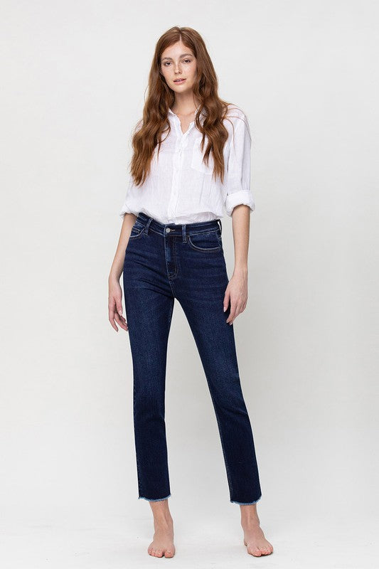 Malinda High Rise Stretch Straght Jeans