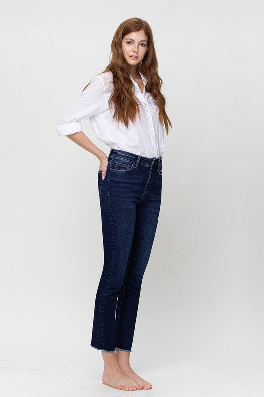 Malinda High Rise Stretch Straght Jeans