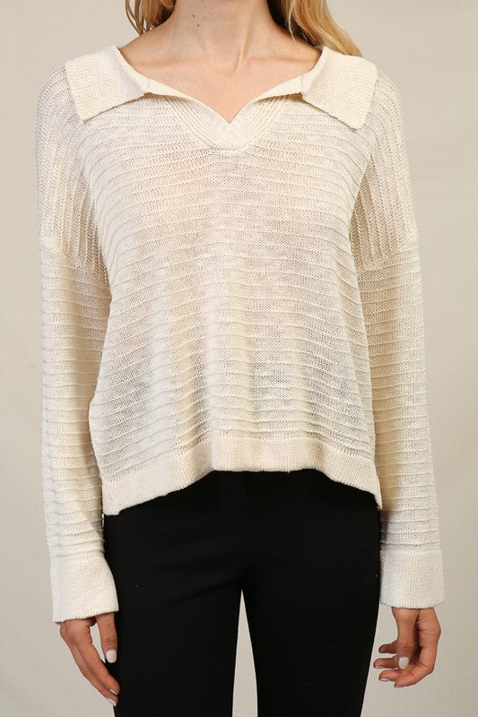 Sierra Collard Sweater