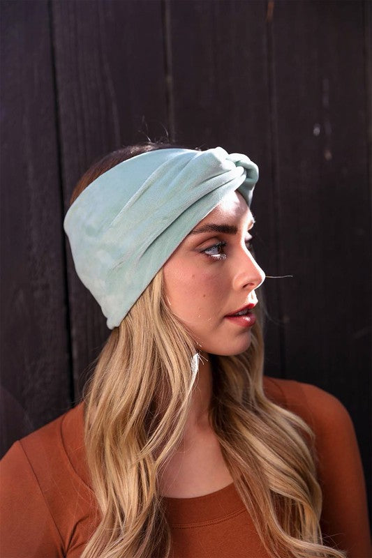 Twisted Velvet Headband