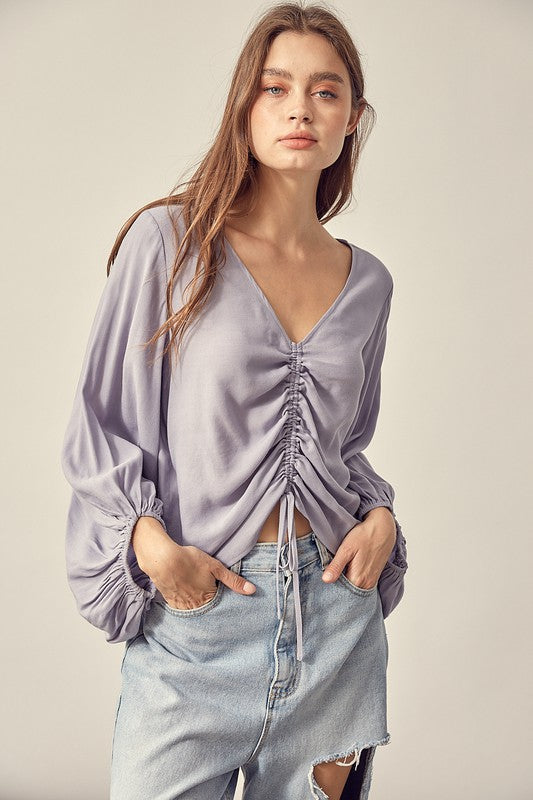 Carmen Front Tie Top