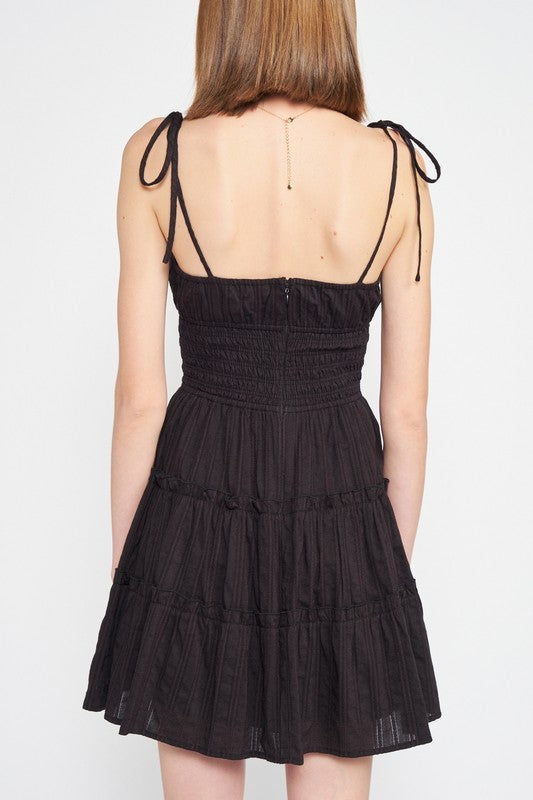 Tori Tiered Babydoll Dress