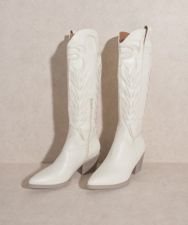 Samara Embroidered Tall Boot