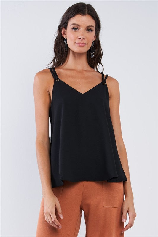 Brennen Briaded Strappy Top