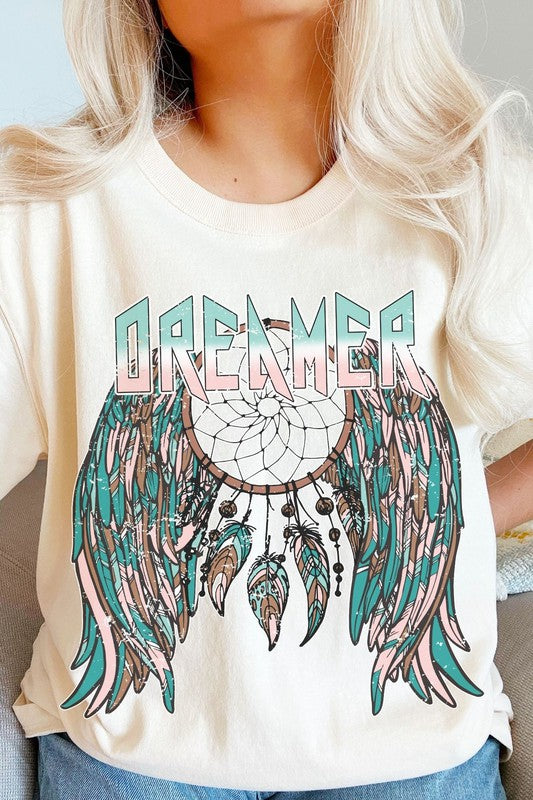 Dreamer Vintage Oversized Graphic Tee