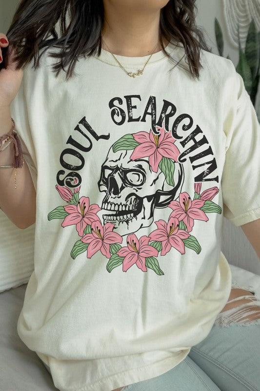 Soul Searchin Oversized Graphic Tee