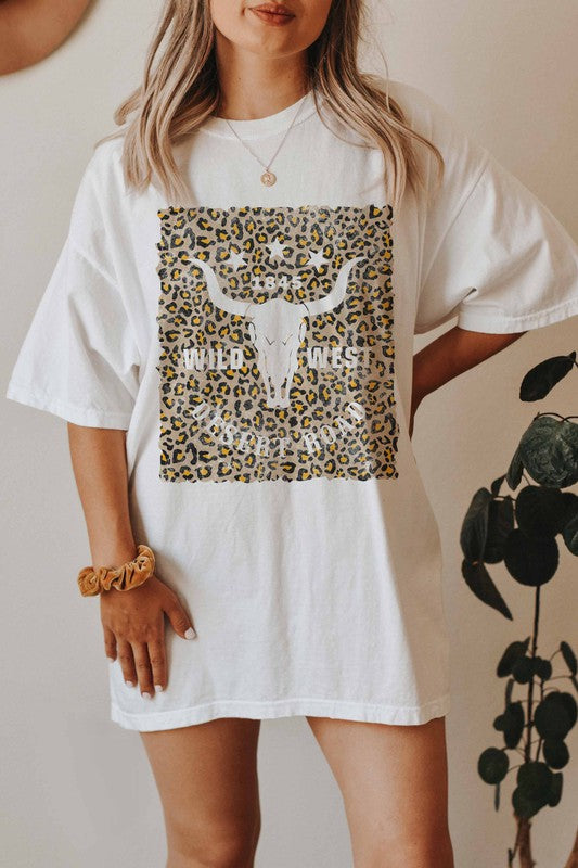 Wild West Leopard Graphic Tee