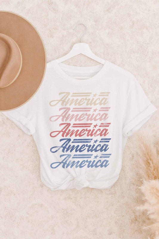 America x 5 Graphic Tee