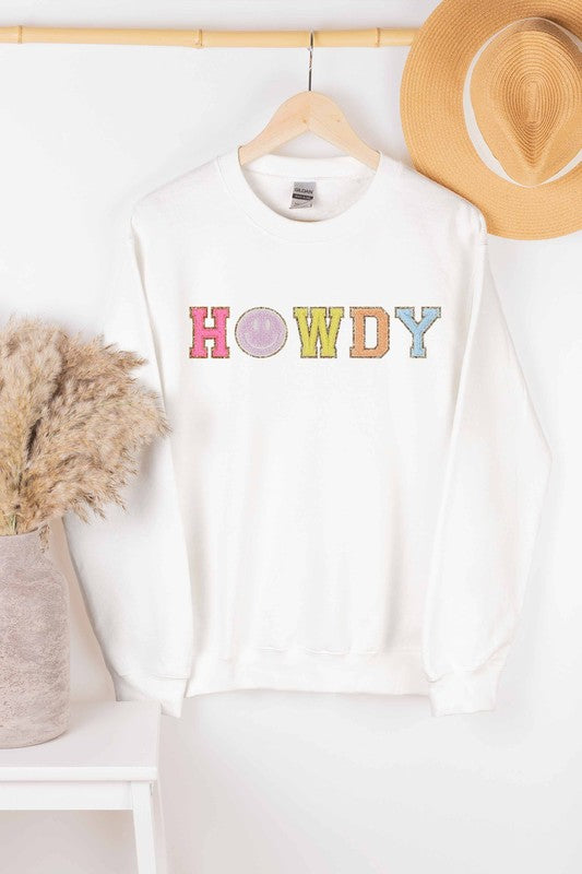 Load image into Gallery viewer, Howdy Graphic Pullover

