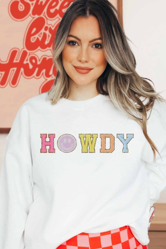 Howdy Graphic Pullover