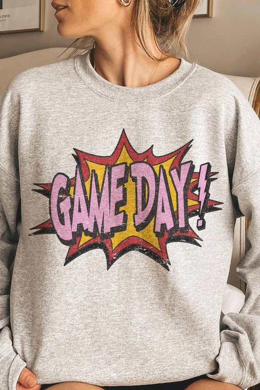 Game Day! Graphic Pullover - Plus
