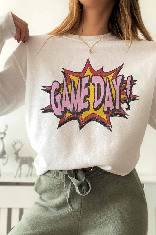 Load image into Gallery viewer, Game Day! Graphic Pullover
