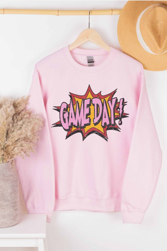Load image into Gallery viewer, Game Day! Graphic Pullover
