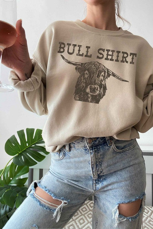 Bull Shirt Graphic Pullover
