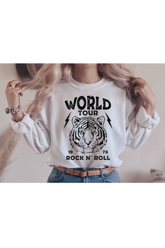 World Tour Tiger Graphic Pullover