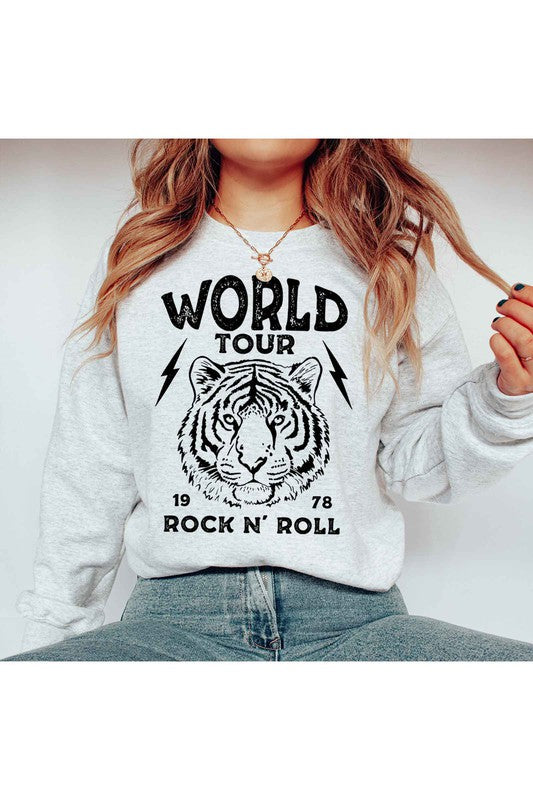 World Tour Tiger Graphic Pullover