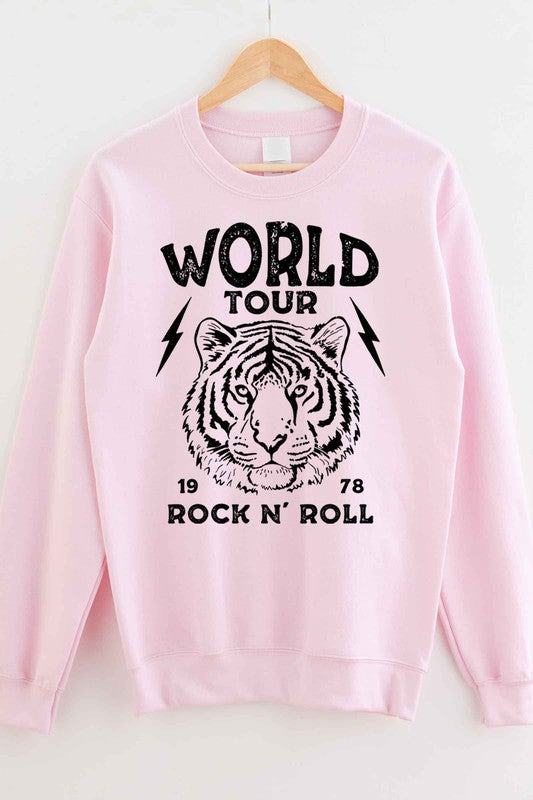 World Tour Tiger Graphic Pullover