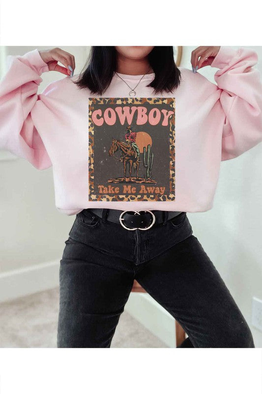 
                      
                        Cowboy Take Me Away Graphic Pullover - Plus
                      
                    