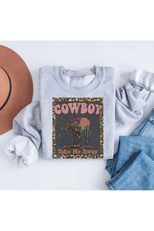 
                      
                        Cowboy Take Me Away Graphic Pullover - Plus
                      
                    