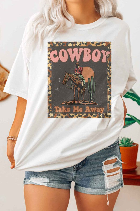 
                      
                        Cowboy Take Me Away Graphic Tee - Plus
                      
                    