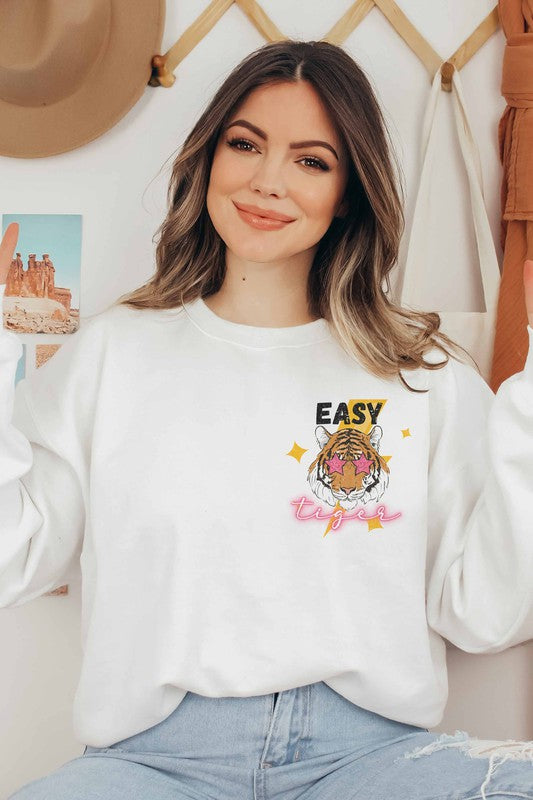 Easy Tiger Graphic Pullover