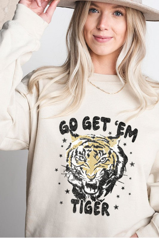 Go Get Em Tiger Graphic Pullover