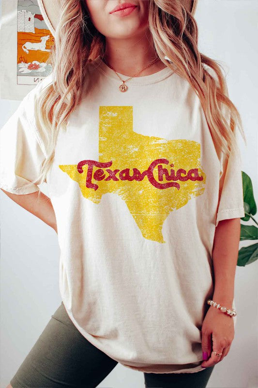 Load image into Gallery viewer, Texas Chica Graphic Tee - Plus
