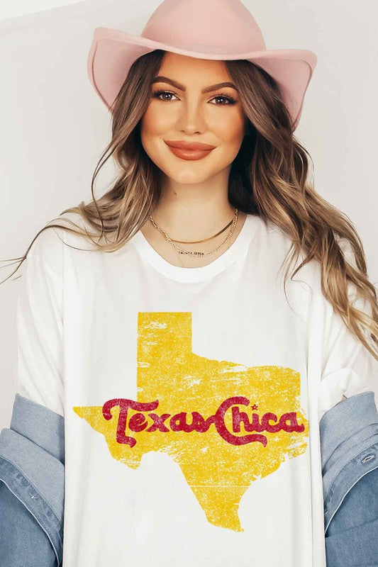 Load image into Gallery viewer, Texas Chica Graphic Tee - Plus
