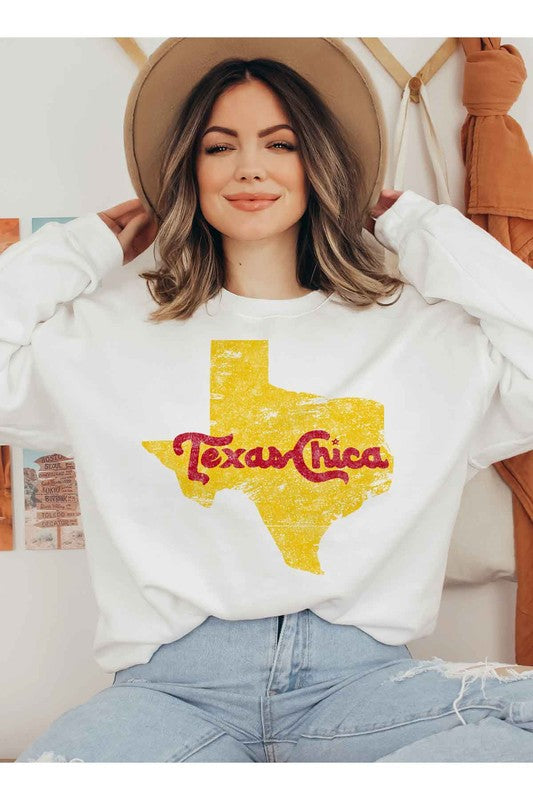 
                      
                        Texas Chica Graphic Pullover
                      
                    