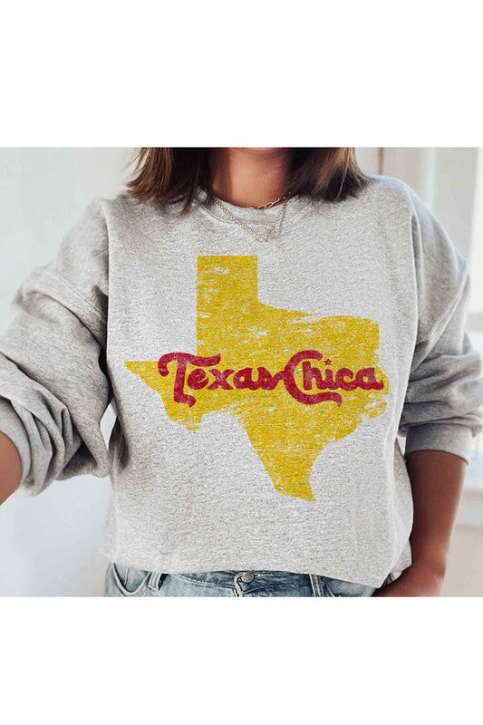 Texas Chica Graphic Pullover - Plus