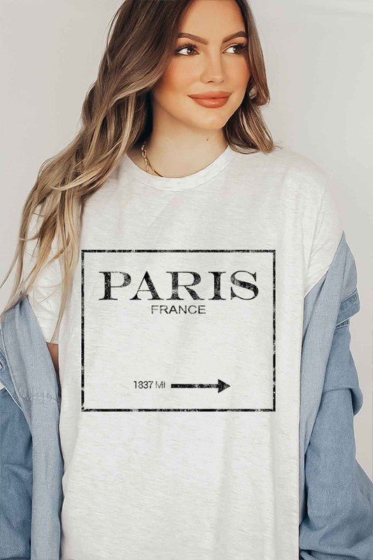 
                      
                        Paris France Graphic Tee - Plus
                      
                    