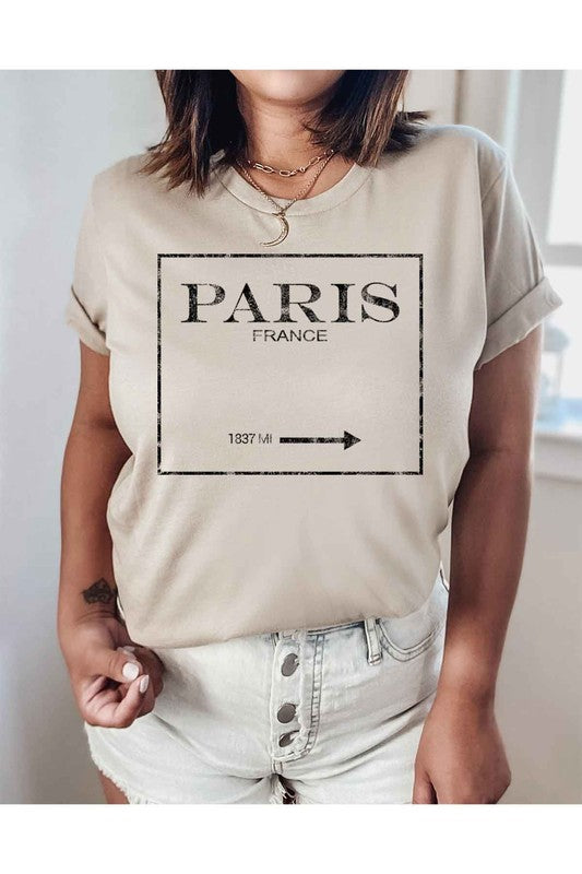 
                      
                        Paris France Graphic Tee - Plus
                      
                    