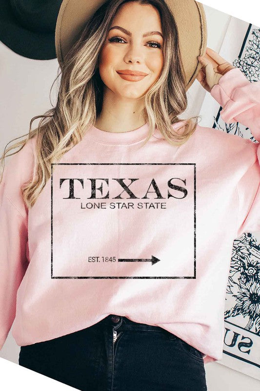 TX Lone Star State Graphic Pullover