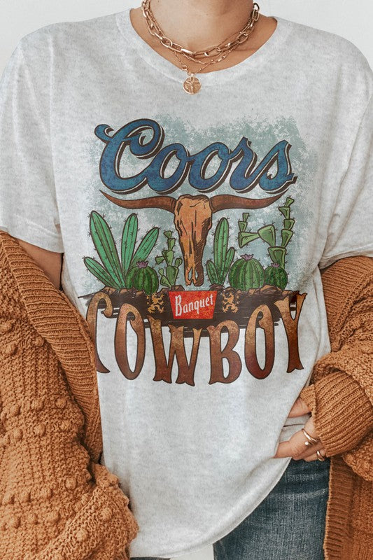 Coors Cowboy Banquet, Western Graphic Tee