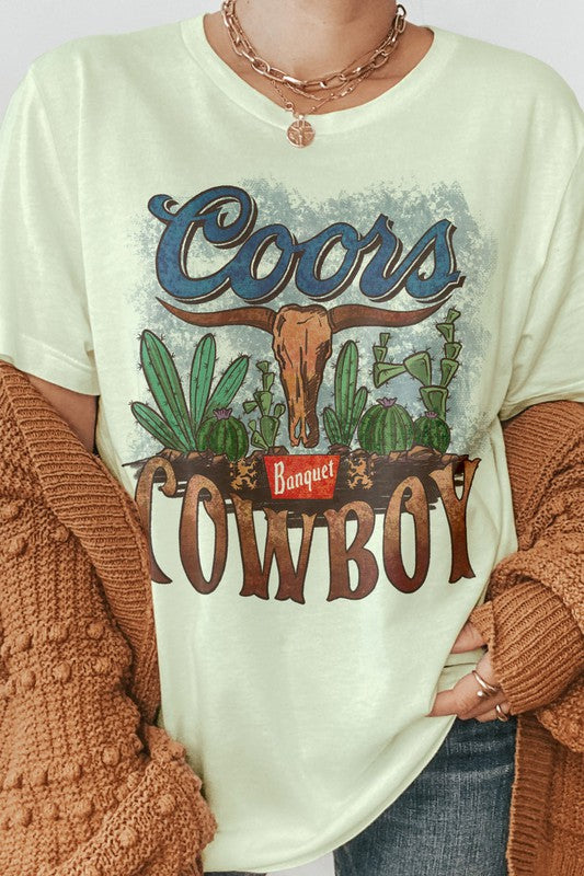 Coors Cowboy Banquet, Western Graphic Tee