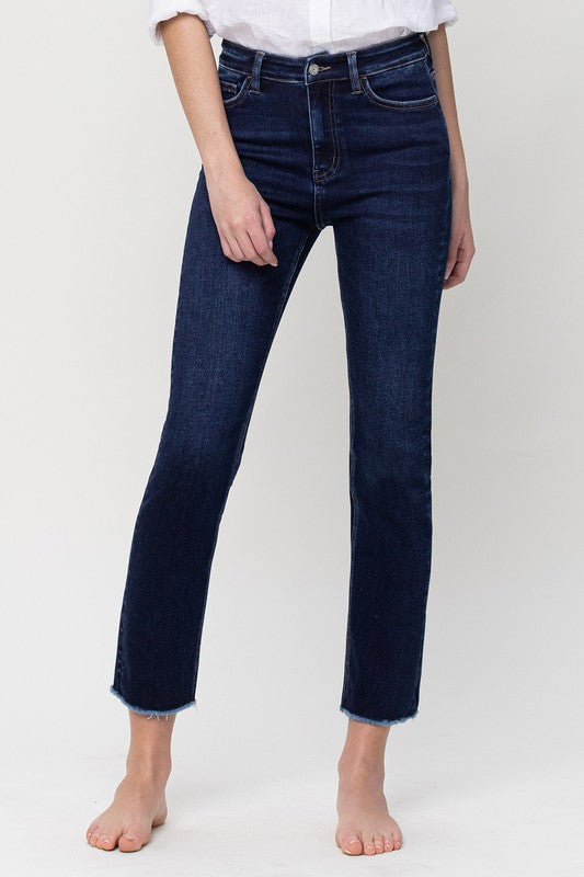 Malinda High Rise Stretch Straght Jeans
