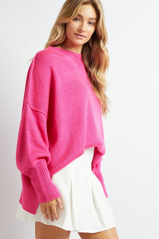 
                      
                        Rosie Boat Neck Oversized Sweater - Plus
                      
                    