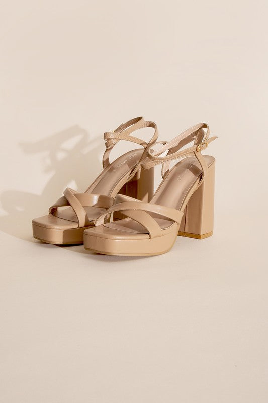 Mischa Chunky Block Heel Sandal