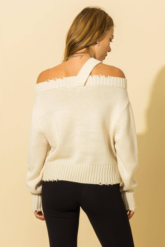 Cream OTS Sweater