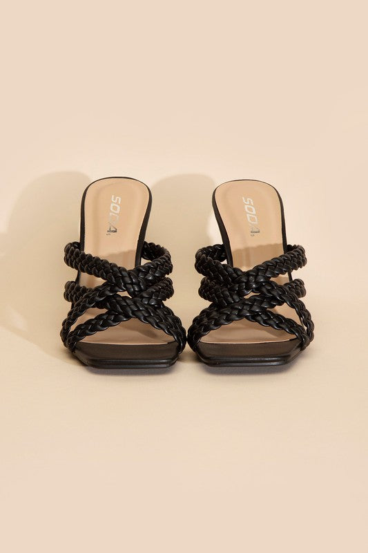 Bolen Braided Heeled Sandal