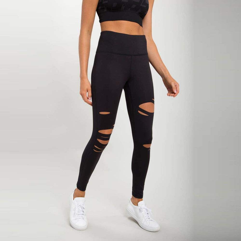 Laser Cut Highwaist Leggings