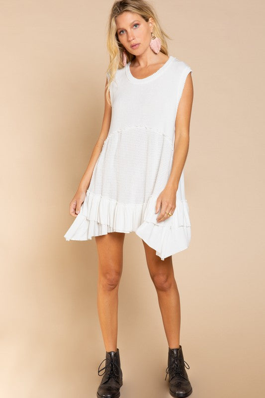 Rosie Ruffle Hem Dress