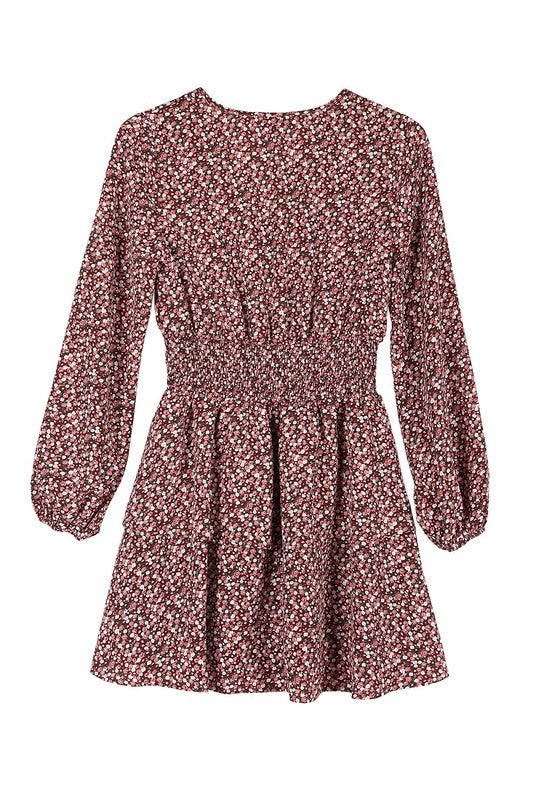 Fiona Floral Babydoll Dress