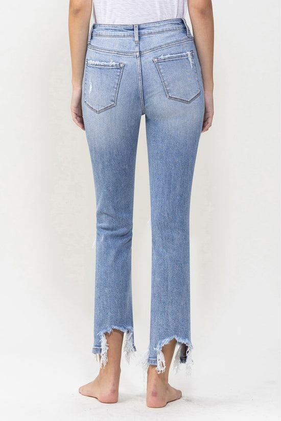 Load image into Gallery viewer, Courtney Super High Rise Kick Flare Jeans

