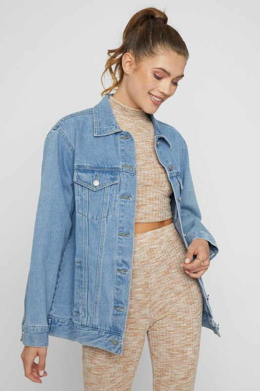 
                      
                        Denim Trucker Jacket
                      
                    