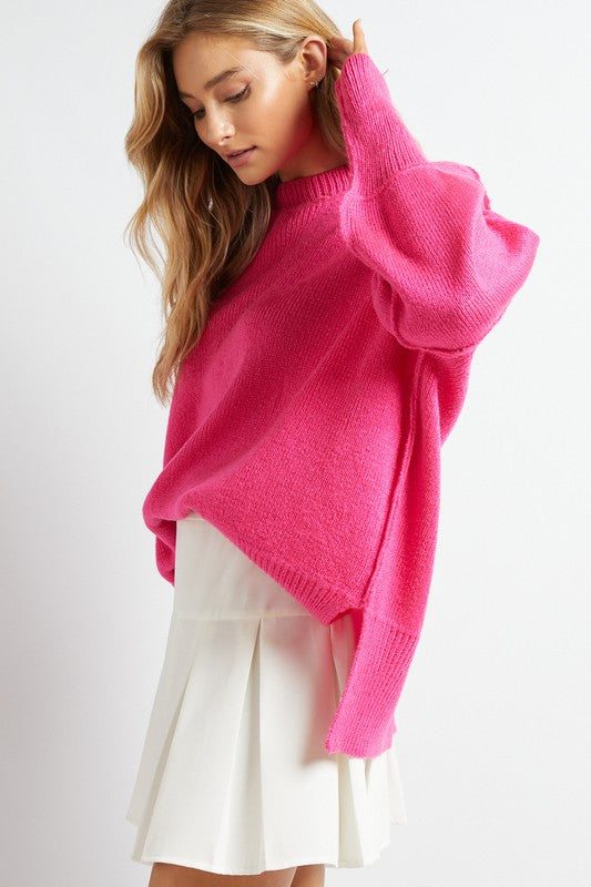 
                      
                        Rosie Boat Neck Oversized Sweater - Plus
                      
                    