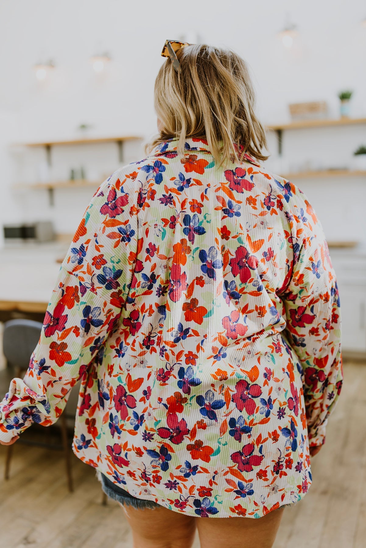 Dancing Flowers Shacket