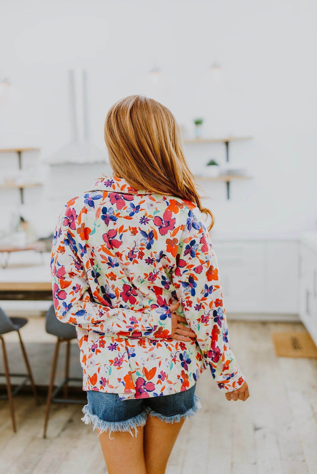 Dancing Flowers Shacket